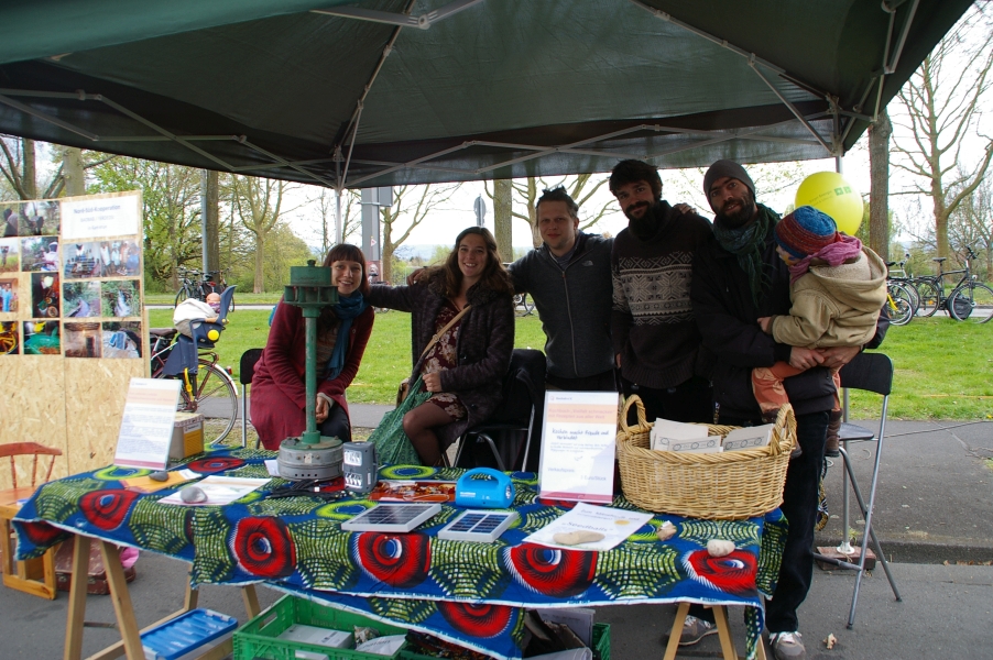 Baobab-Infostand auf dem Tag der Erde 2017 in Kassel