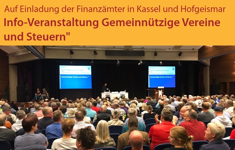 Info-Veranstaltung der Finanzämter in Hofgeismar